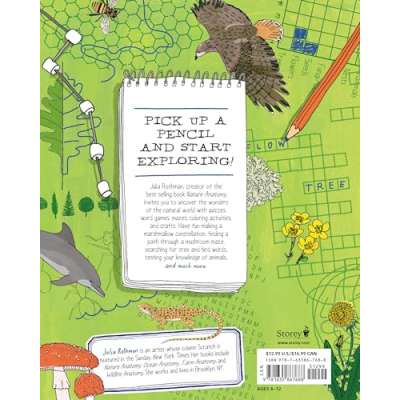 Julia Rothman's Nature Anatomy Activity Book - Book