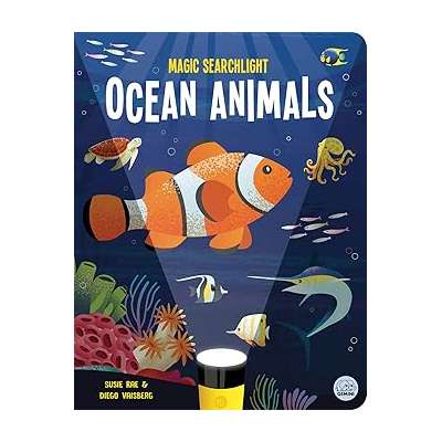 Magic Searchlight - Ocean Animals - Book