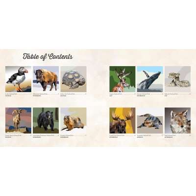 National Parks of North America Amazing Animals - Sticker Book