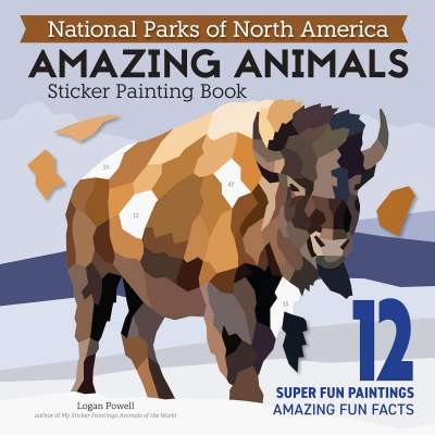 National Parks of North America Amazing Animals - Sticker Book