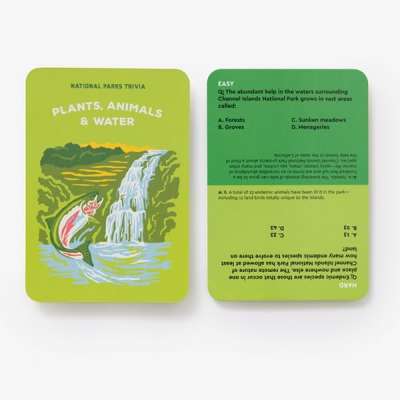 National Parks Trivia: A Card Game: 390 Questions to Test The Knowledge of Every Enthusiast