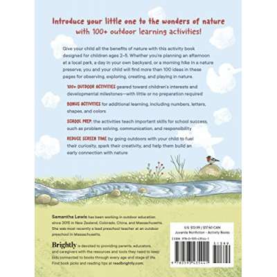Nature Activity Book for Little Ones - Book