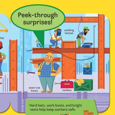 Peek-a-Flap Dig! - Board Book