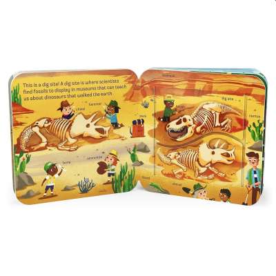 Peek-a-Flap Dino - Board book