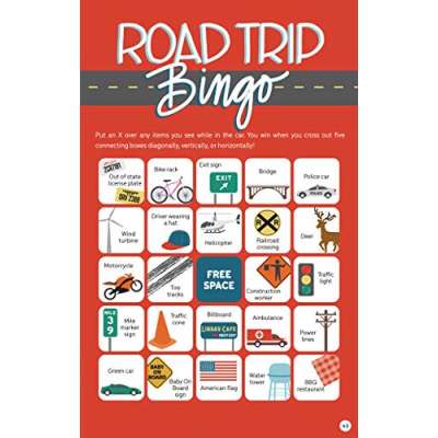 Road Trip Activities and Travel Journal for Kids - Book