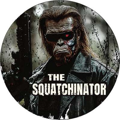 Squatchinator - Vinyl Sticker (1 STICKER)
