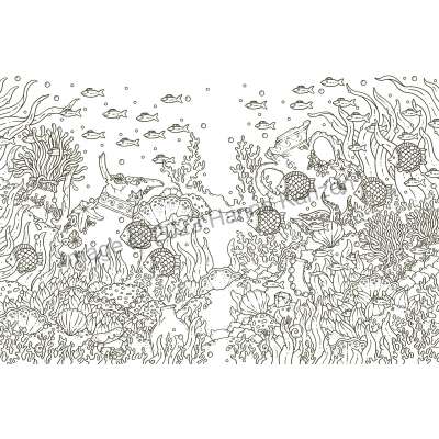 Tales from Atlantis: Coloring Book - Book