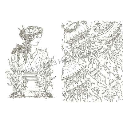 Tales from Atlantis: Coloring Book - Book