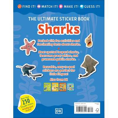 Ultimate Sticker Book: Sharks