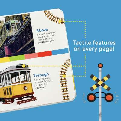 Trains Then and Now - Board Book