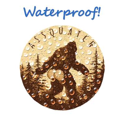 Assquatch V2 - Vinyl Sticker (1 STICKER)