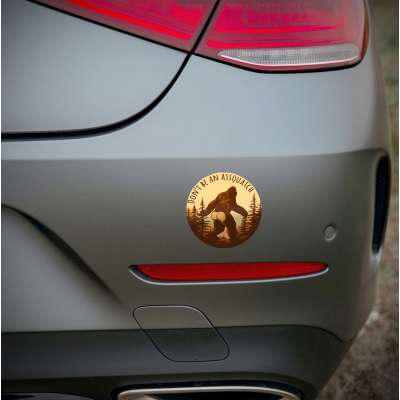 Don't Be An Assquatch - Vinyl Sticker (1 STICKER)