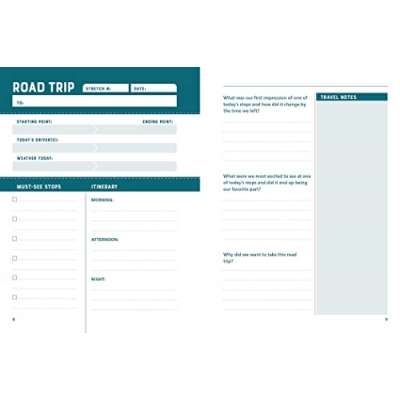 The Road Trip Journal & Activity Book - Book