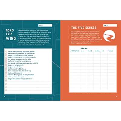 The Road Trip Journal & Activity Book - Book