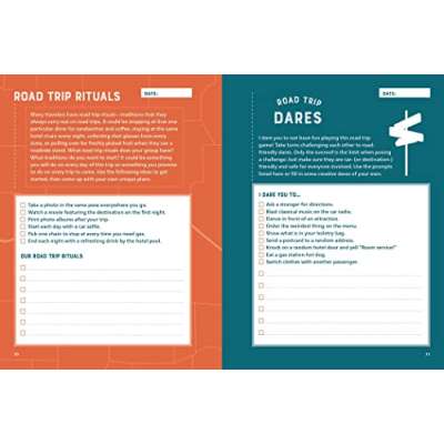 The Road Trip Journal & Activity Book - Book