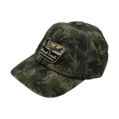 Bigfoot Camo with Bigfoot National Forest Patch- Hat