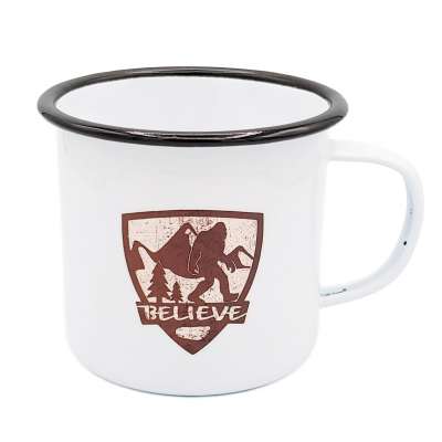 Bigfoot National Forest Believe - 16 oz Vintage Campfire Mug