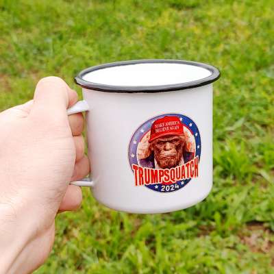 Trumpsquatch - 16 oz Vintage Campfire Mug