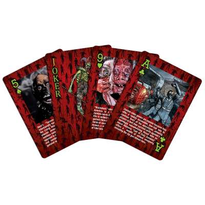 A History of Zombies - Playing Cards