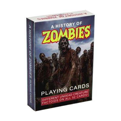 A History of Zombies - Playing Cards
