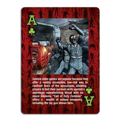 A History of Zombies - Playing Cards