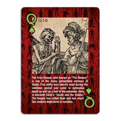 A History of Zombies - Playing Cards
