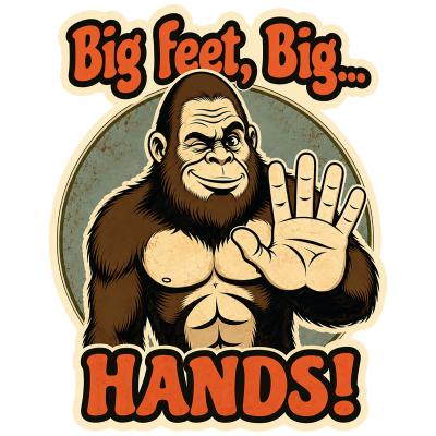 IHS-10P-114 - Big Feet Big Hands
