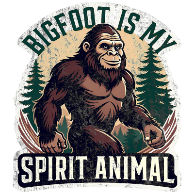IHS-10P-078 - Bigfoot Spirit Animal