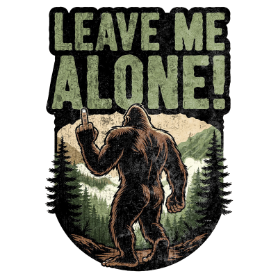 IHS-10P-079 - Leave Me Alone Squatch