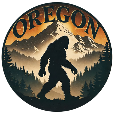 IHS-10P-085 - Oregon Squatch Silhouette