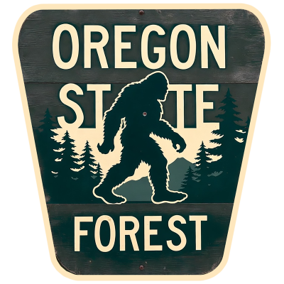 IHS-10P-089 - Oregon State Forest Sign