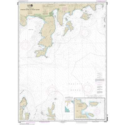 Alaska NOAA Charts :HISTORICAL NOAA Chart 16556: Chiachi Island to Nagai Island;Chiachi Islands Anchorage