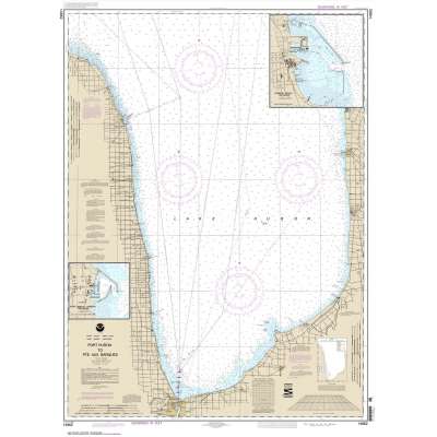 NOAA Chart 14862: Port Huron to Pte aux Barques