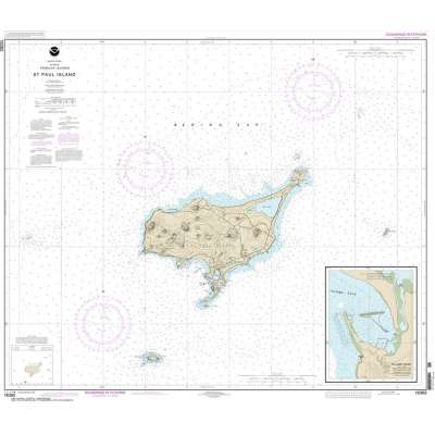 HISTORICAL NOAA Chart 16382: St. Paul Island: Pribilof Islands