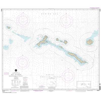 HISTORICAL NOAA Chart 16440: Rat Islands Semisopochnoi Island to Buldir l.