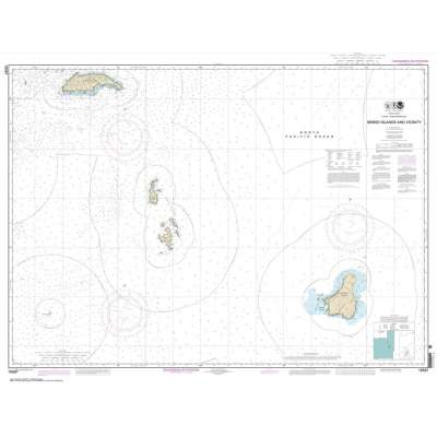 Alaska NOAA Charts :HISTORICAL NOAA Chart 16587: Semidi Islands and Vicinity
