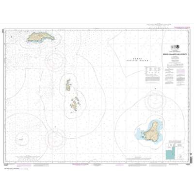 HISTORICAL NOAA Chart 16587: Semidi Islands and Vicinity