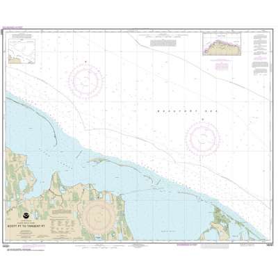 HISTORICAL NOAA Chart 16081: Scott Pt. to Tangent Pt.