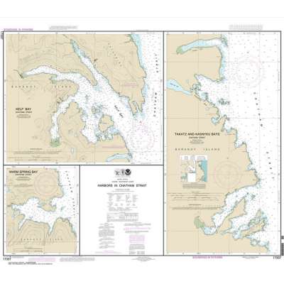 NOAA Chart 17337: Harbors in Chatham Strait Kelp Bay