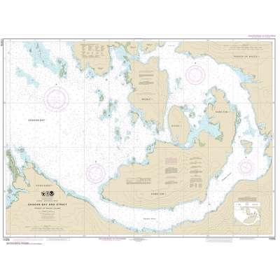 HISTORICAL NOAA Chart 17379: Shakan Bay And Strait: Alaska