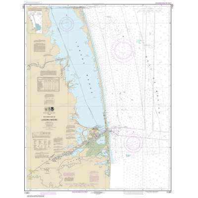 Gulf Coast NOAA Charts :NOAA Chart 11301: Southern part of Laguna Madre