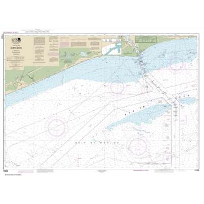 Gulf Coast NOAA Charts :HISTORICAL NOAA Chart 11332: Sabine Bank