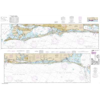 Gulf Coast NOAA Charts :NOAA Chart 11425: Intracoastal Waterway Charlotte Harbor to Tampa Bay