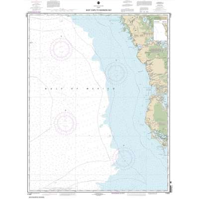 NOAA Chart 11431: East Cape to Mormon Key