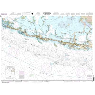 HISTORICAL NOAA Chart 11464: Intracoastal Waterway Blackwater Sound To Matecumbe