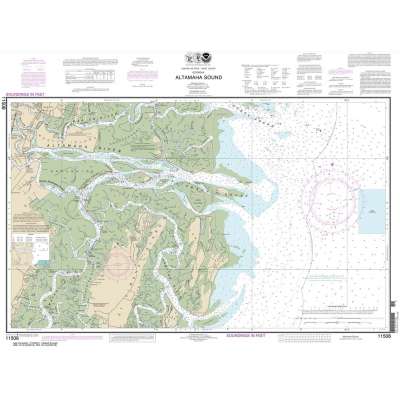 HISTORICAL NOAA Chart 11508: Altamaha Sound