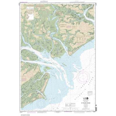 HISTORICAL NOAA Chart 11517: St. Helena Sound