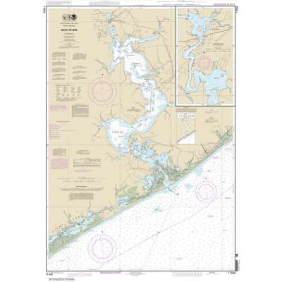 Atlantic Coast NOAA Charts :NOAA Chart 11542: New River;Jacksonville