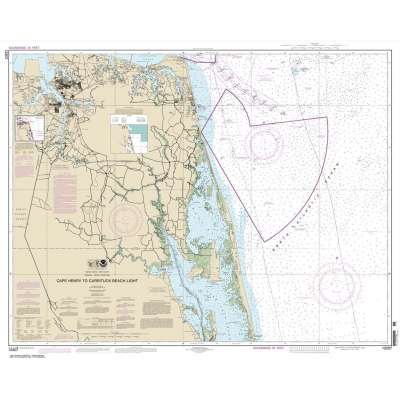 HISTORICAL NOAA Chart 12207: Cape Henry to Currituck Beach Light