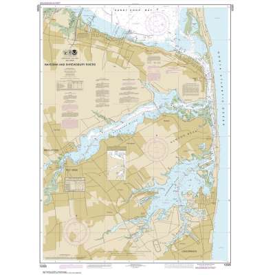 Atlantic Coast NOAA Charts :NOAA Chart 12325: Navesink And Shrewsbury Rivers